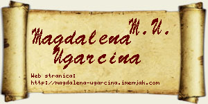 Magdalena Ugarčina vizit kartica